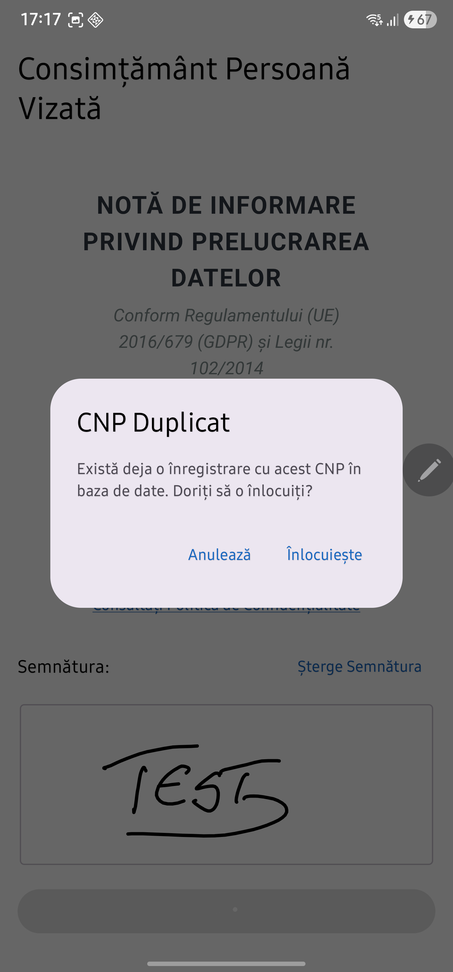 Verificare Duplicate AdminParohie